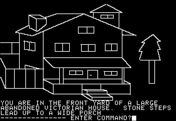 Одна из первых графических игр для компьютера apple 2