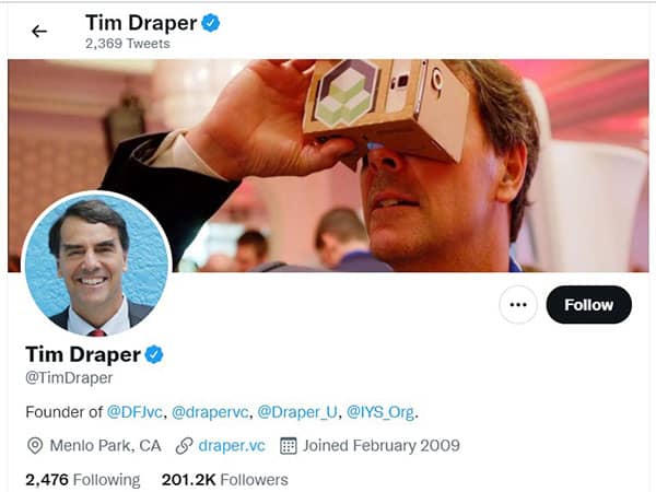 تغريد تيم دريبر
