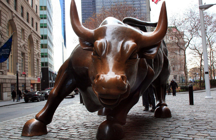 Wall Street oksen med